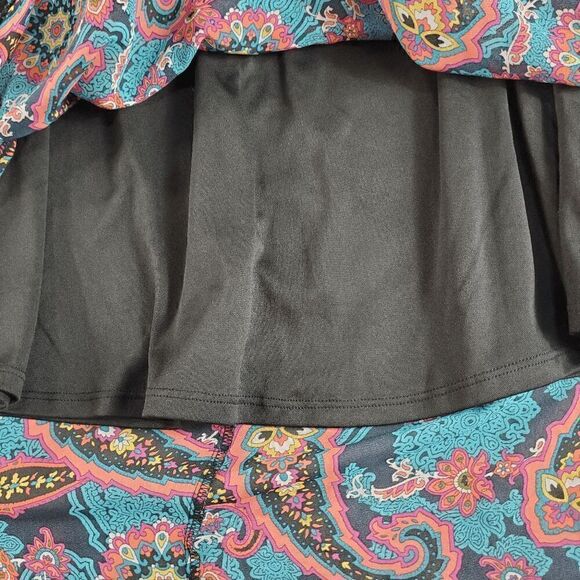 Lularoe Skirt Womens XS Multicolor Floral Flare Knee Length - Picture 4 of 7